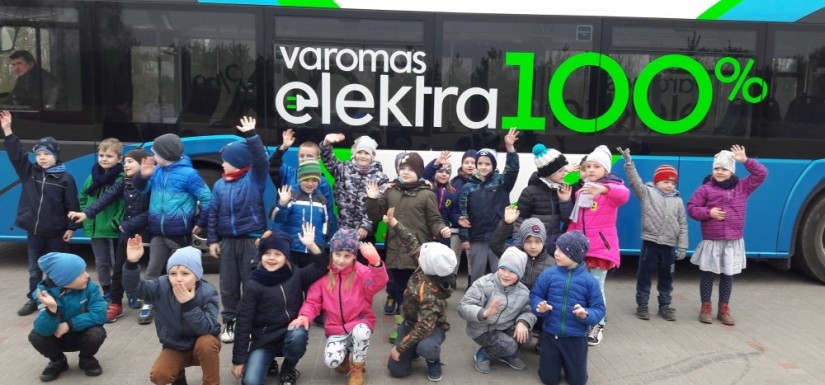 Kelionė elektriniu autobusu