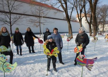 Kūrybinis projektas 100 laisvės paukščių