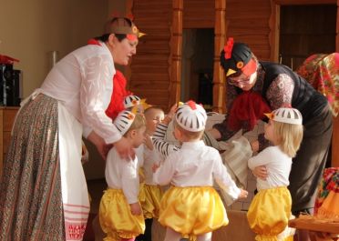 Širdukai žaidžia teatrą