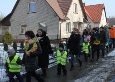 Kūrybinis projektas 100 laisvės paukščių