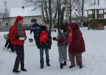 Ugdomoji veikla Globokime paukštelius žiemą