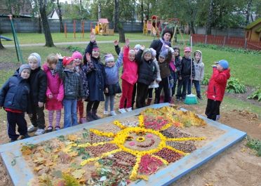 Žemės meno diena Rudens džiaugsmai