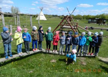 Priešmokyklinukų išvyka į Vinetu kaimą