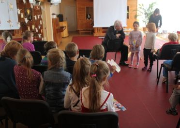 Diena su vaikų rašytoju Jaronimu Lauciumi