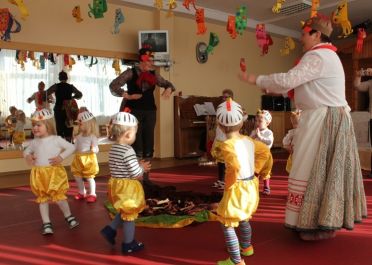 Širdukai žaidžia teatrą